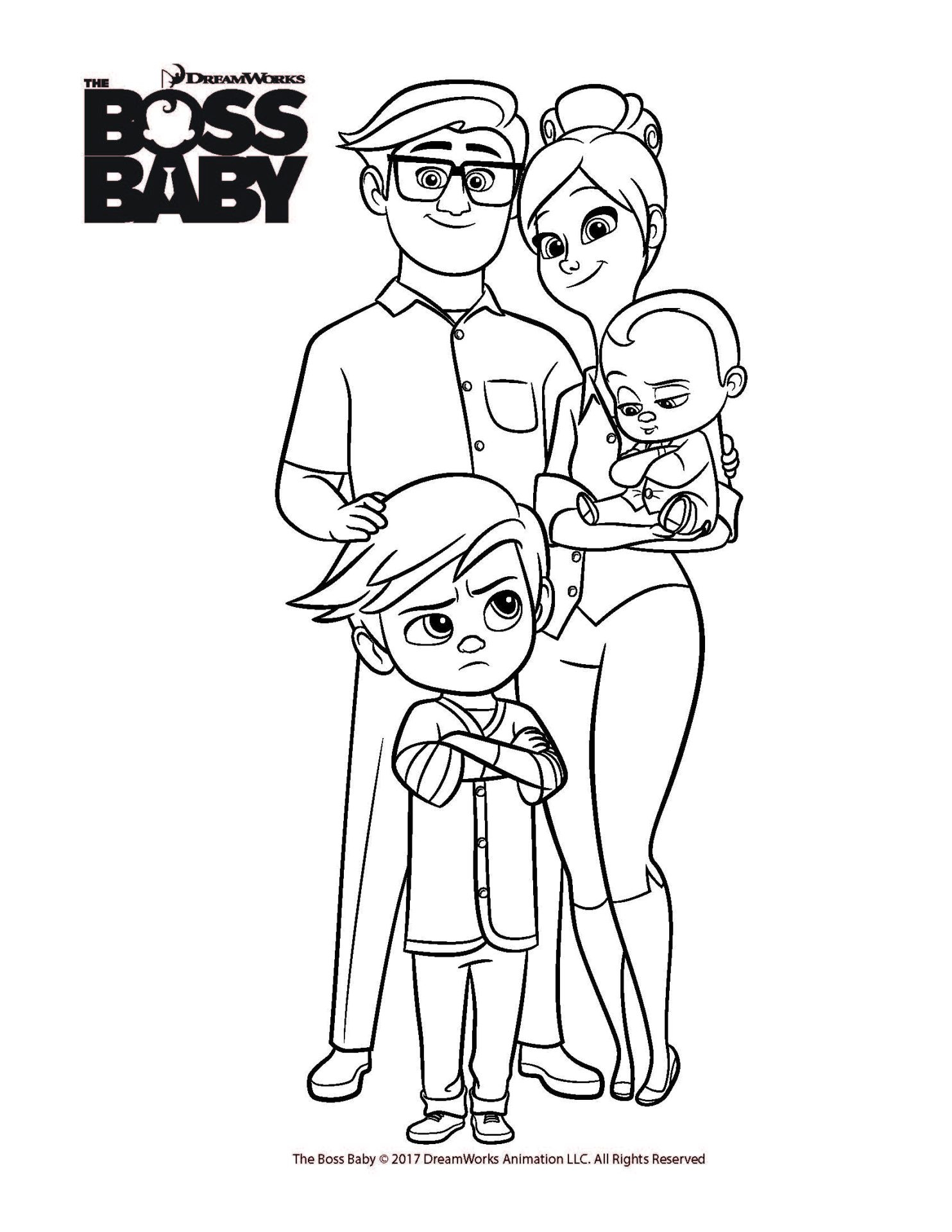 Boss Baby Printables Free Coloring Printables For The Boss Baby