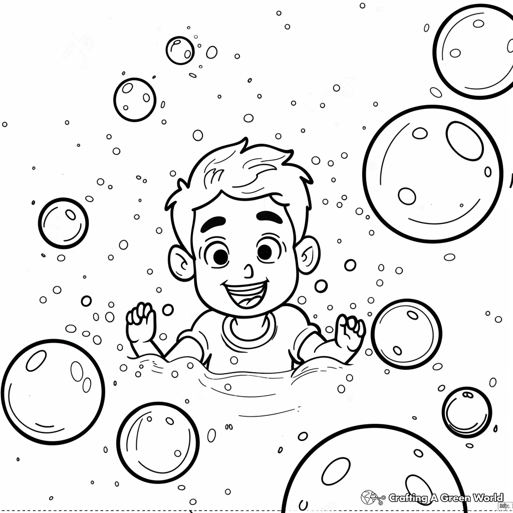 Bubbles Coloring Pages Free Printable 