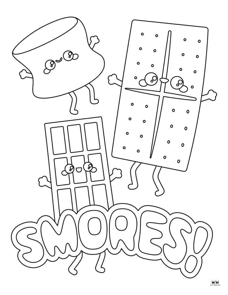 Camping Coloring Pages 25 FREE Printables Printabulls