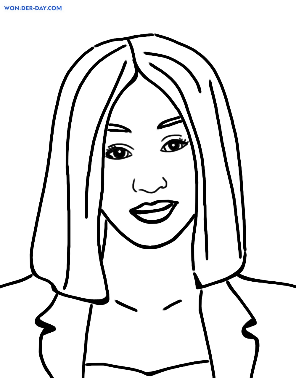 Cardi B Coloring Pages Free Coloring Pages WONDER DAY Coloring Pages For Children And Adults