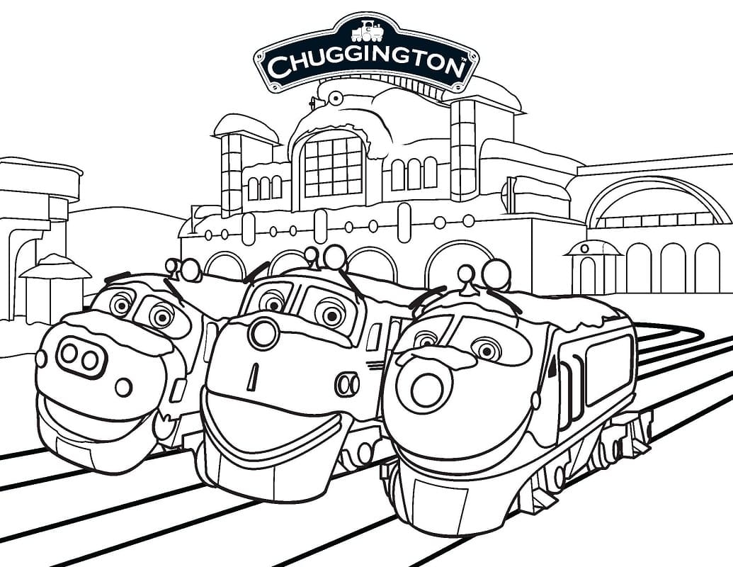 Characters From Chuggington Coloring Page Download Print Or Color Online For Free