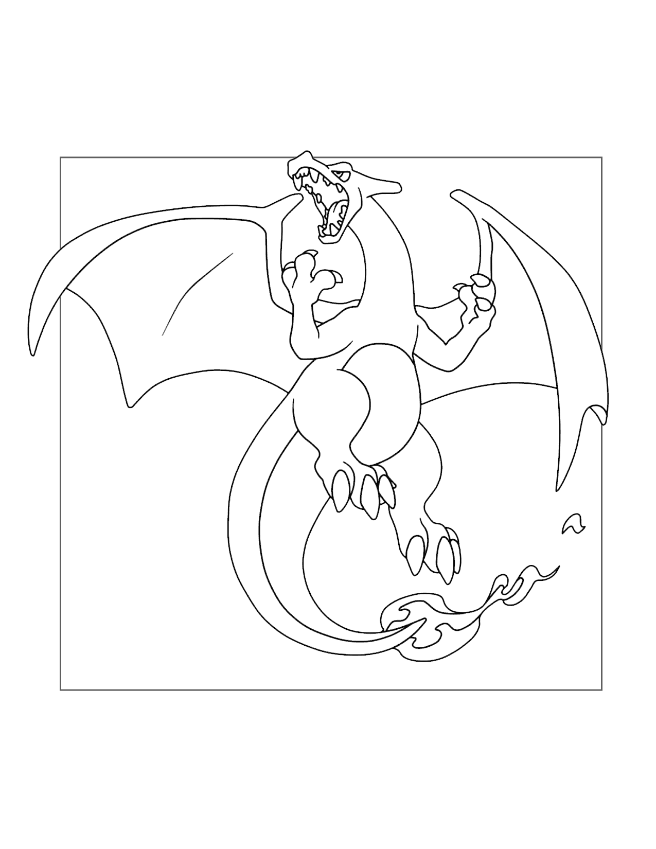 Charizard Coloring Pages Printable Coloring Pages FREE