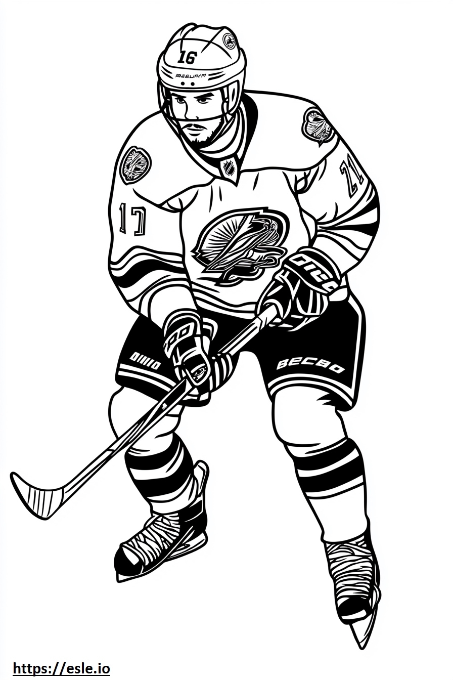 Chicago Blackhawks Coloring Sheet