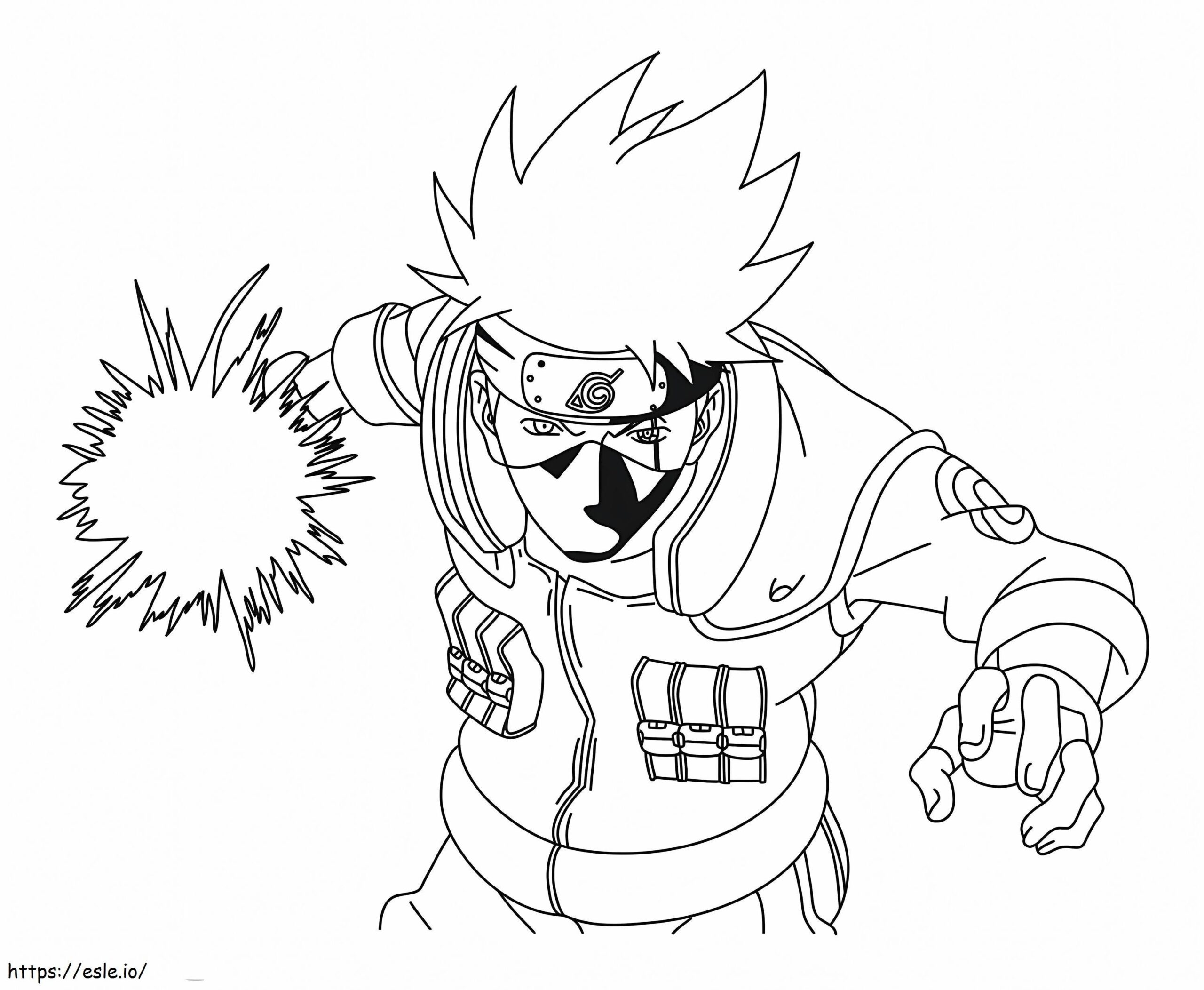 Kakashi Coloring Pages Printable