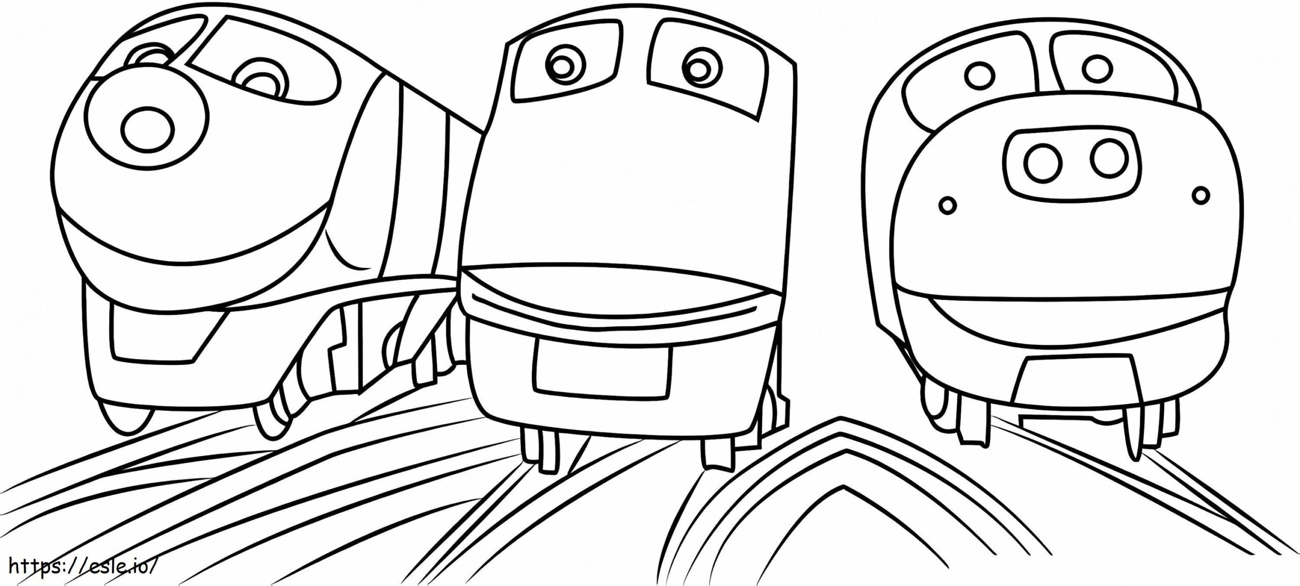 Chuggington 6 Coloring Page