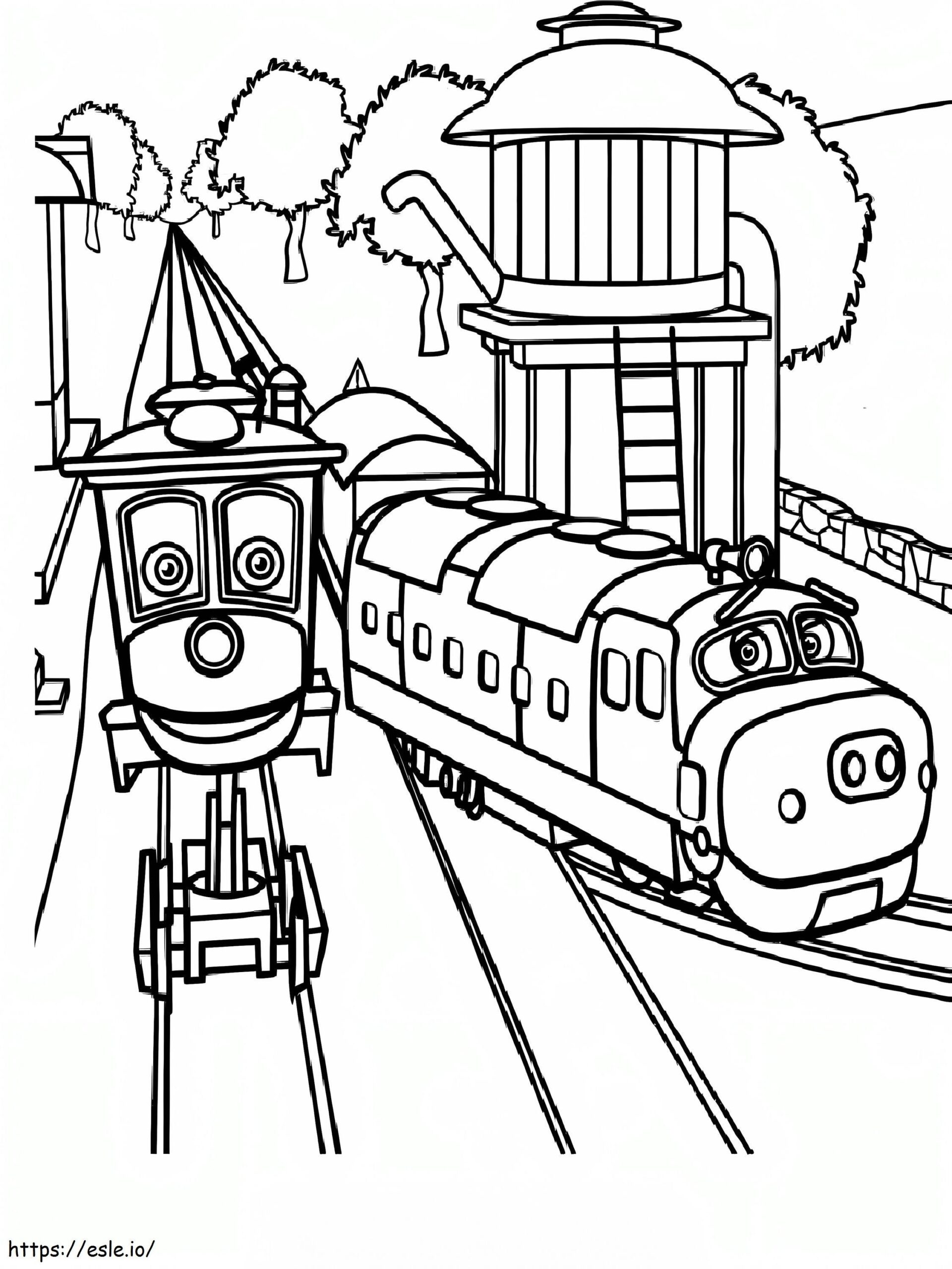 Chuggington Coloring Coloring Pages Printable