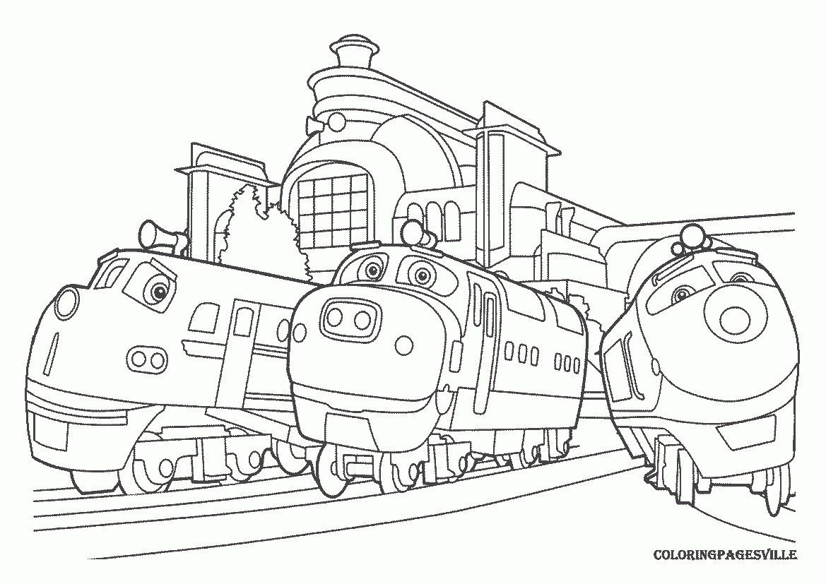 Chuggington Coloring Pages