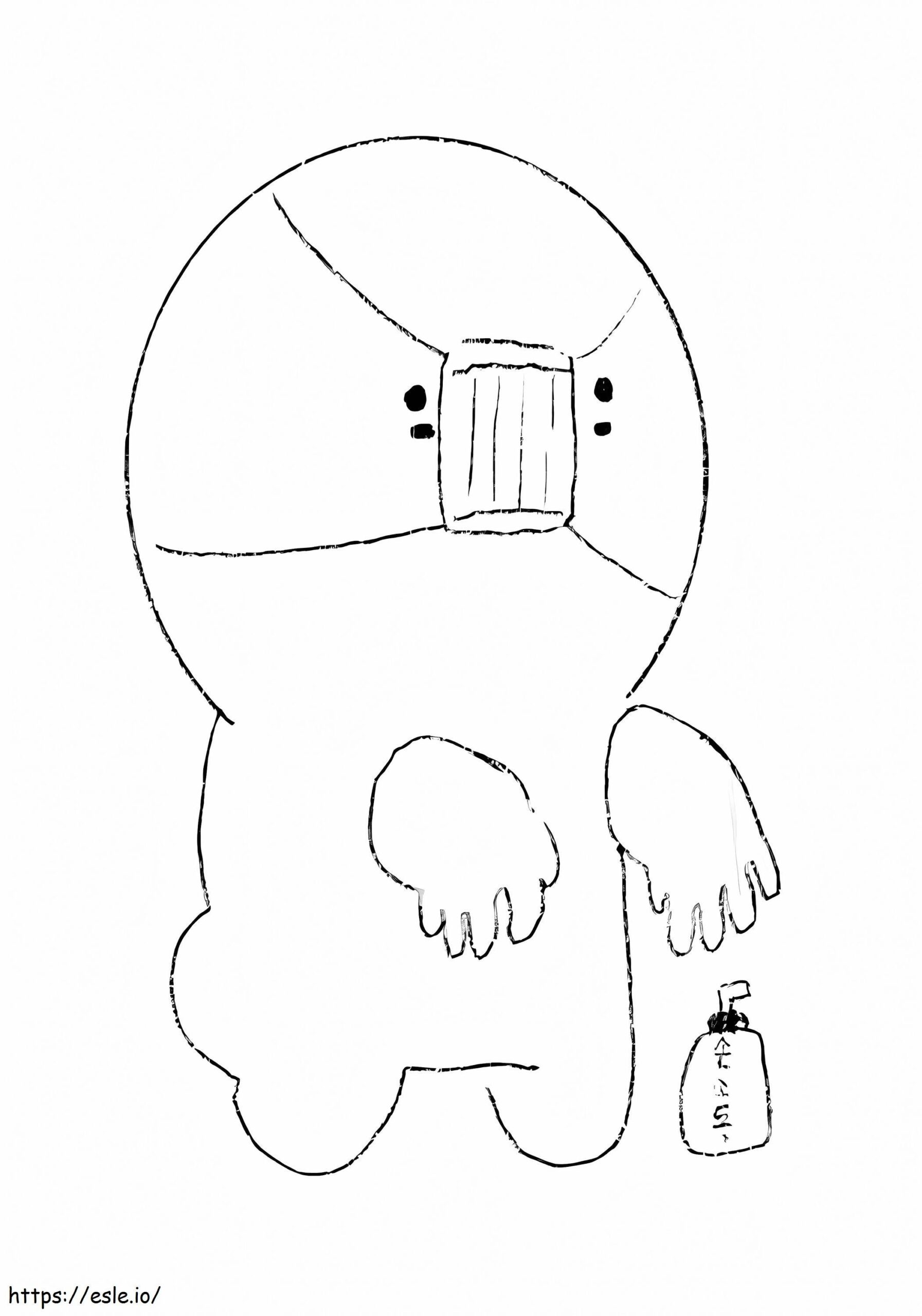Scp 173 Coloring Pages Printable