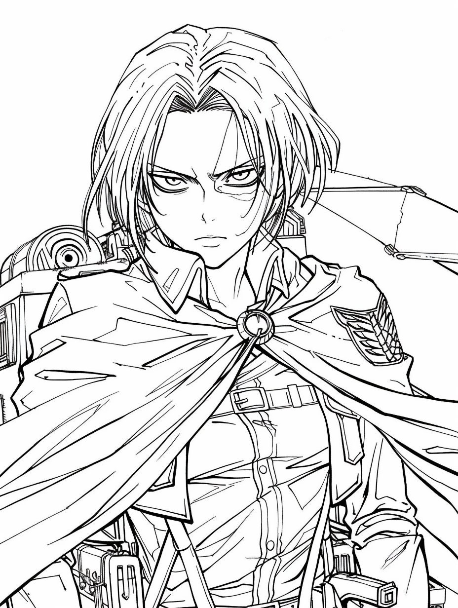 Attack Titan Coloring Pages Printable