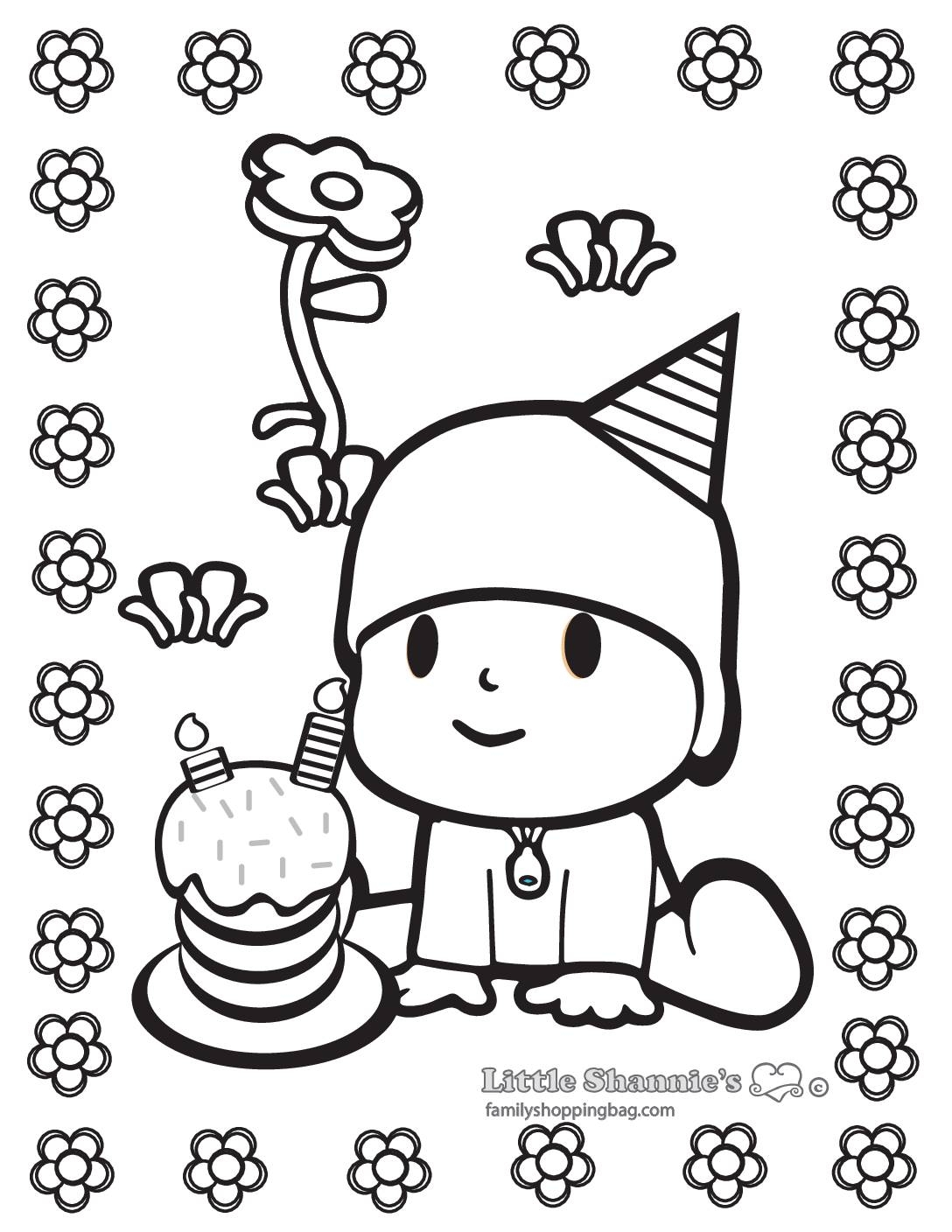 Pocoyo Coloring Coloring Pages Printable