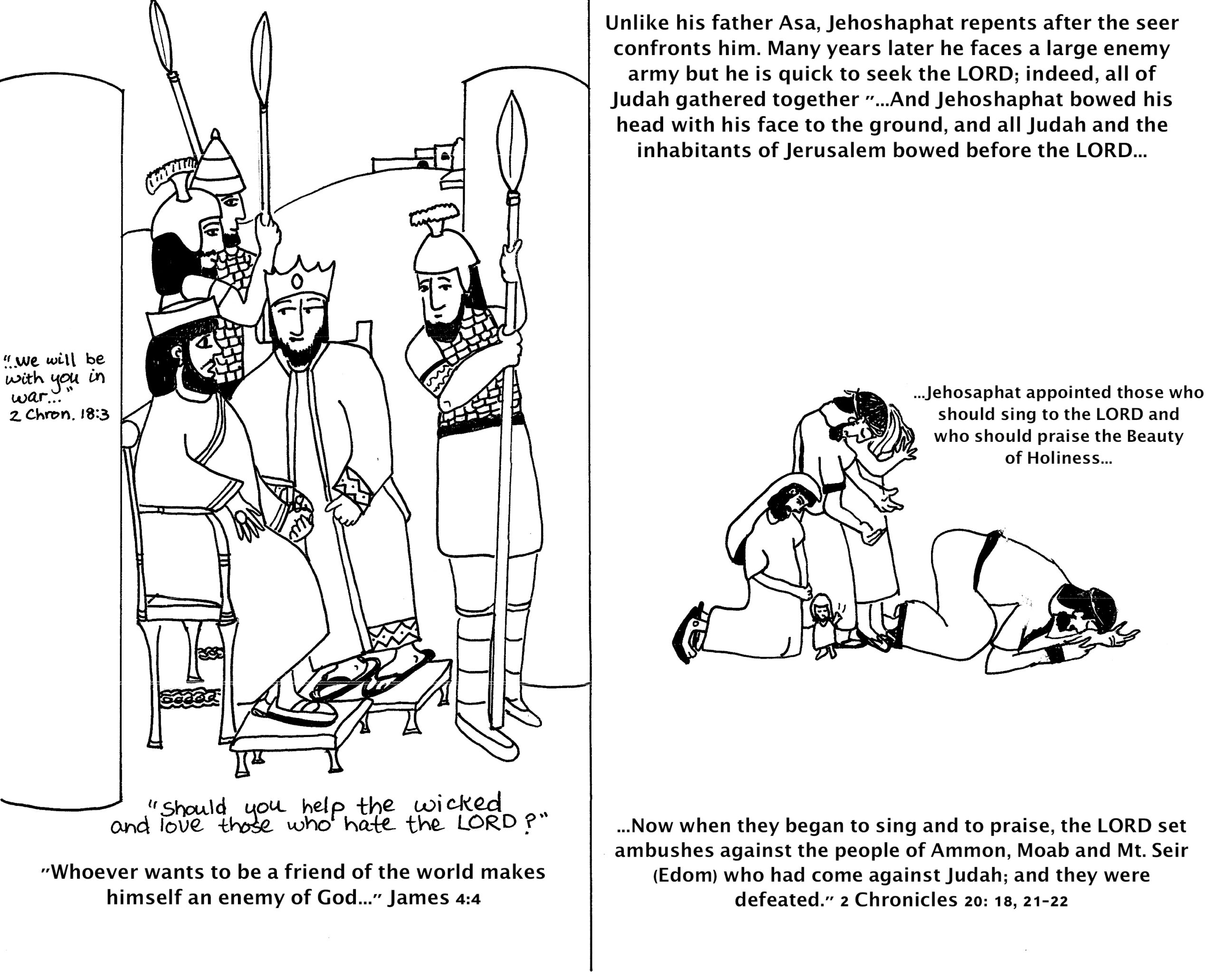Coloring Page Aunties Bible Lessons Page 3