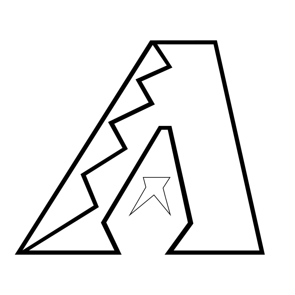 Los Angeles Dodgers Logo Coloring Page