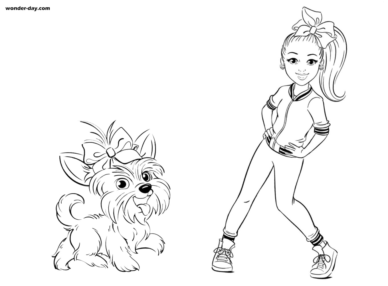 Free Jojo Coloring Coloring Pages Printable