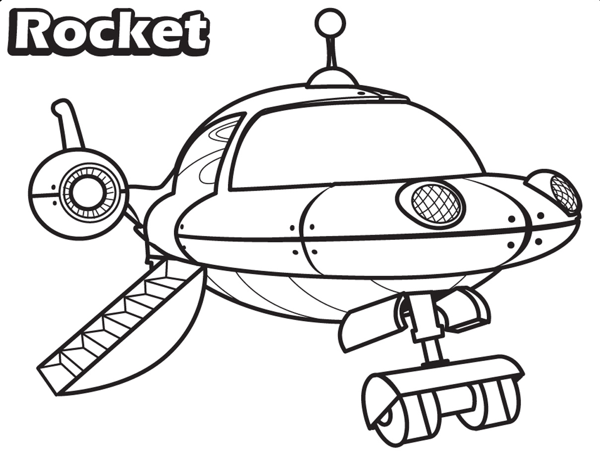 Little Einsteins Coloring Pages Printable