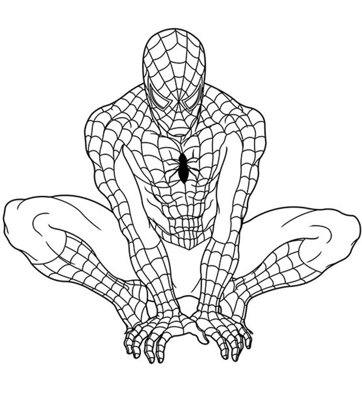Superhero Coloring Pages Printable