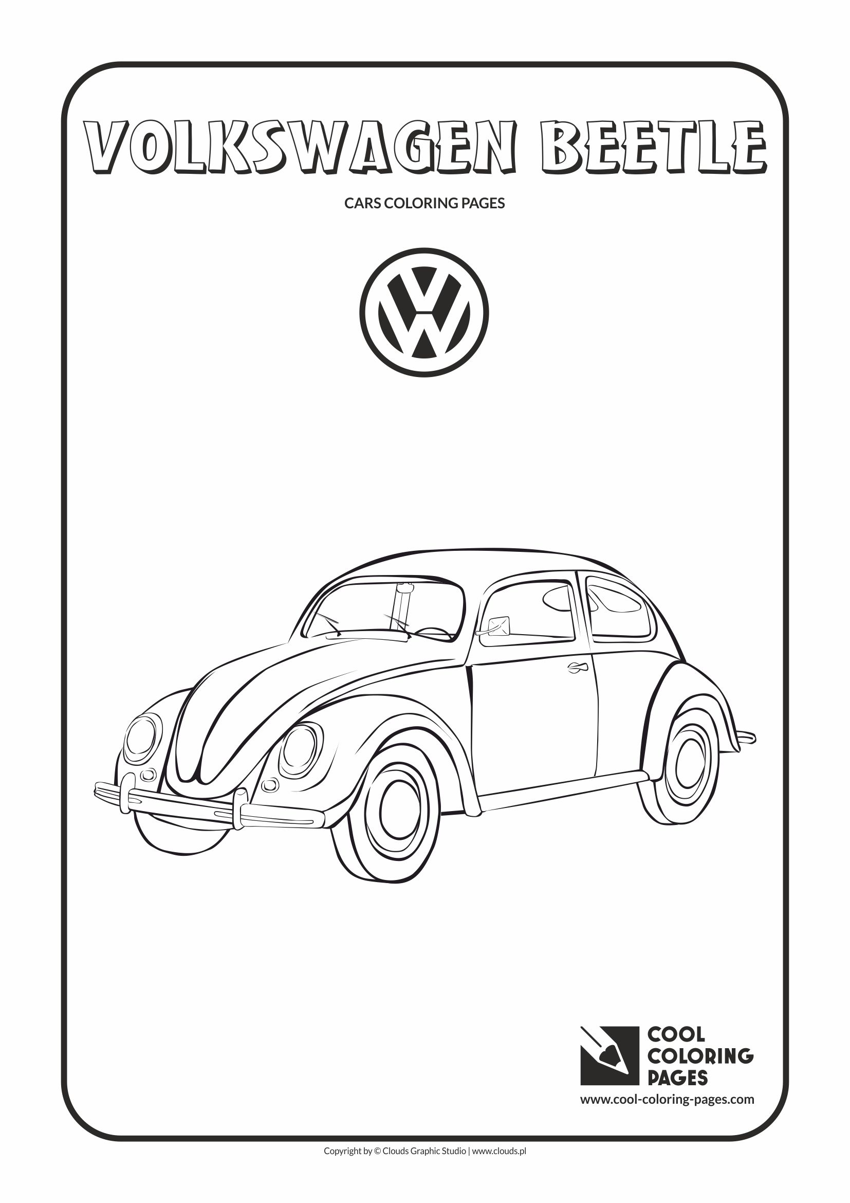 Volkswagen Coloring Pages Printable