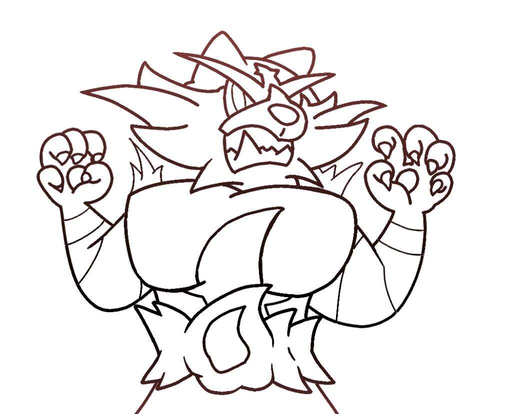 Cool Finished Incineroar Artwork Pok mon Amino
