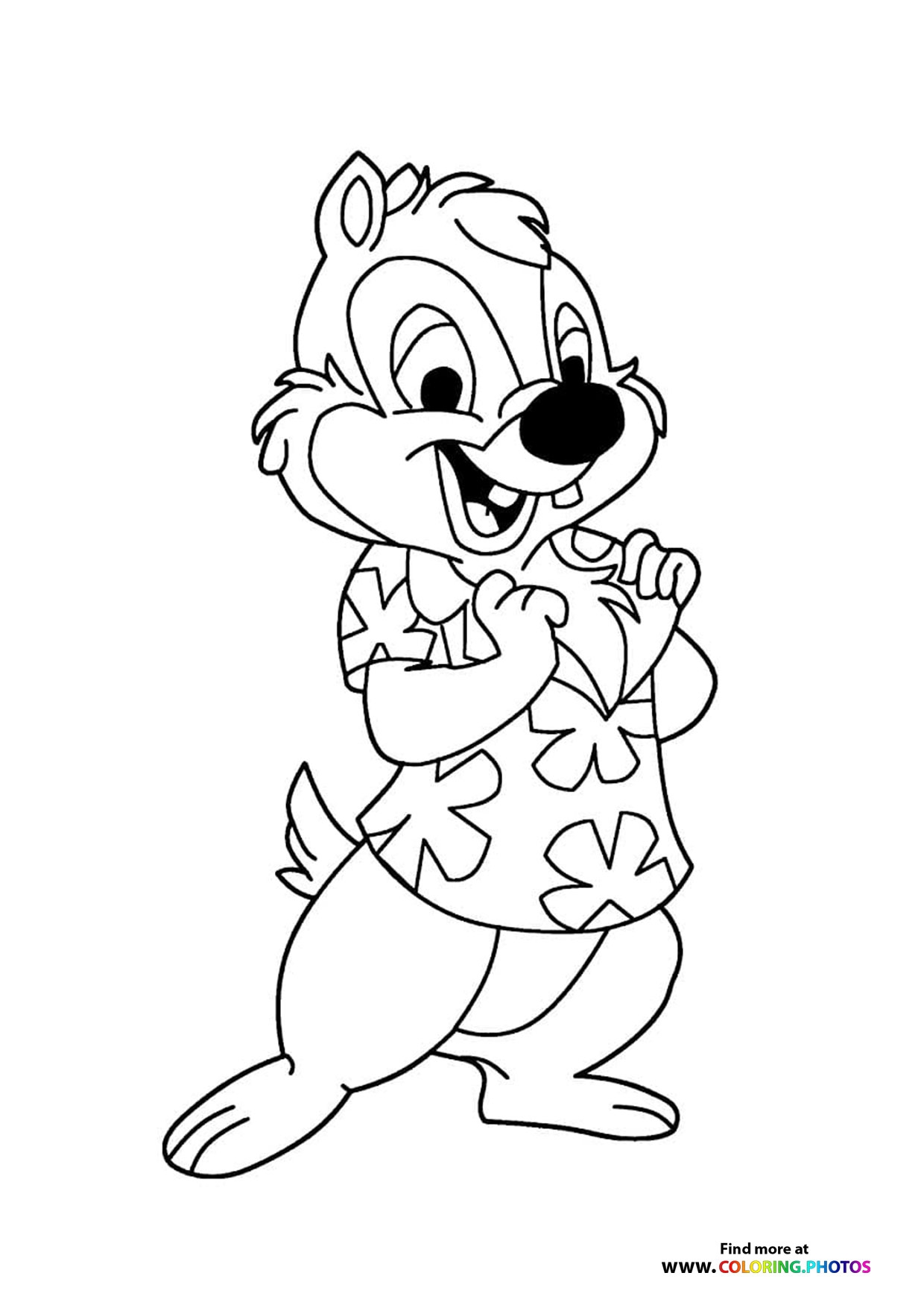 Dale Coloring Pages For Kids