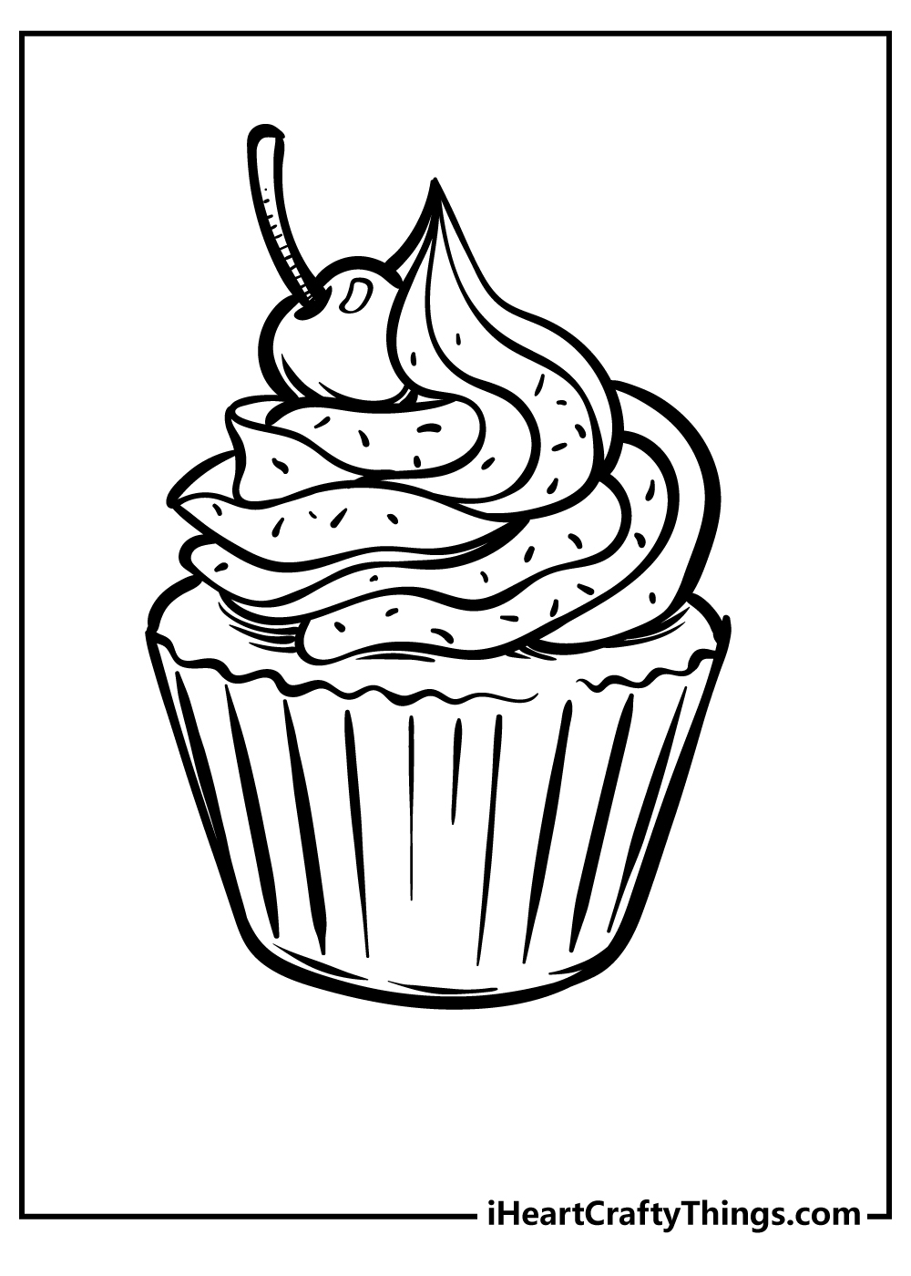 Desserts Coloring Pages Printable