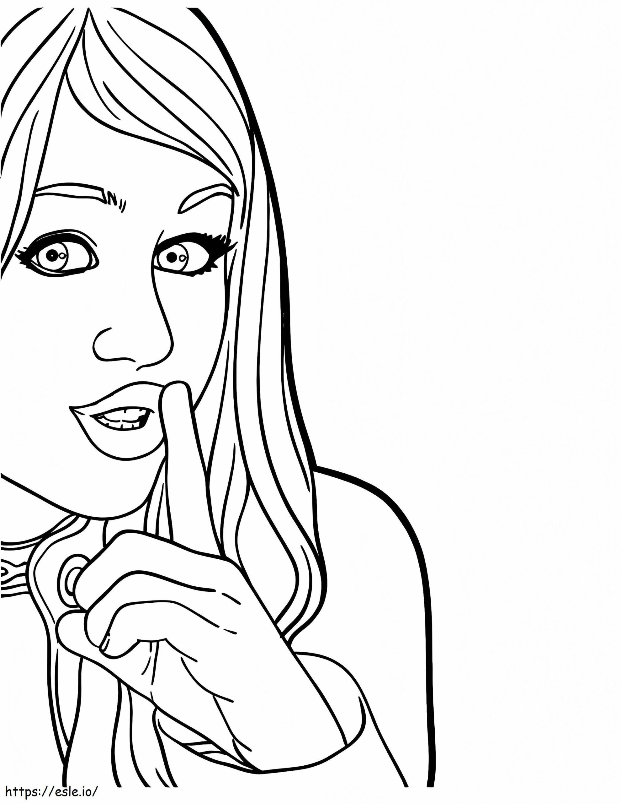 Disney Hannah Montana Coloring Page Printable