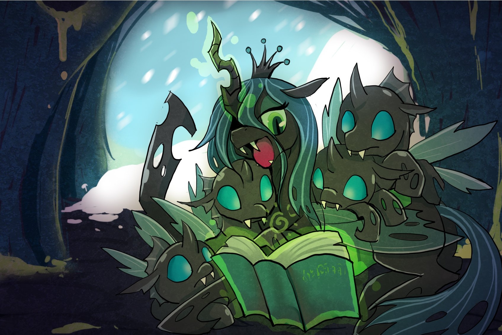 Download Queen Chrysalis TV Show My Little Pony Friendship Is Magic Art