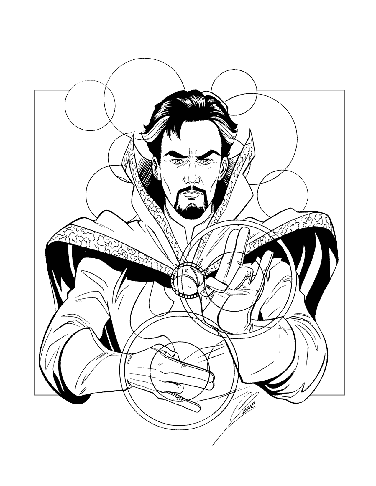 Dr Strange Coloring Pages Printable Coloring Pages FREE
