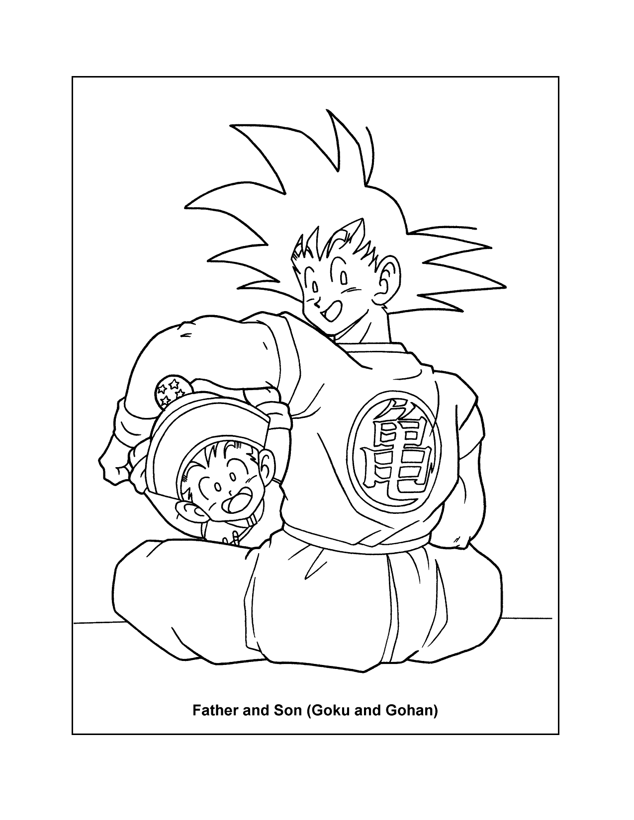 Dragon Ball Z Coloring Pages Printable Coloring Pages FREE