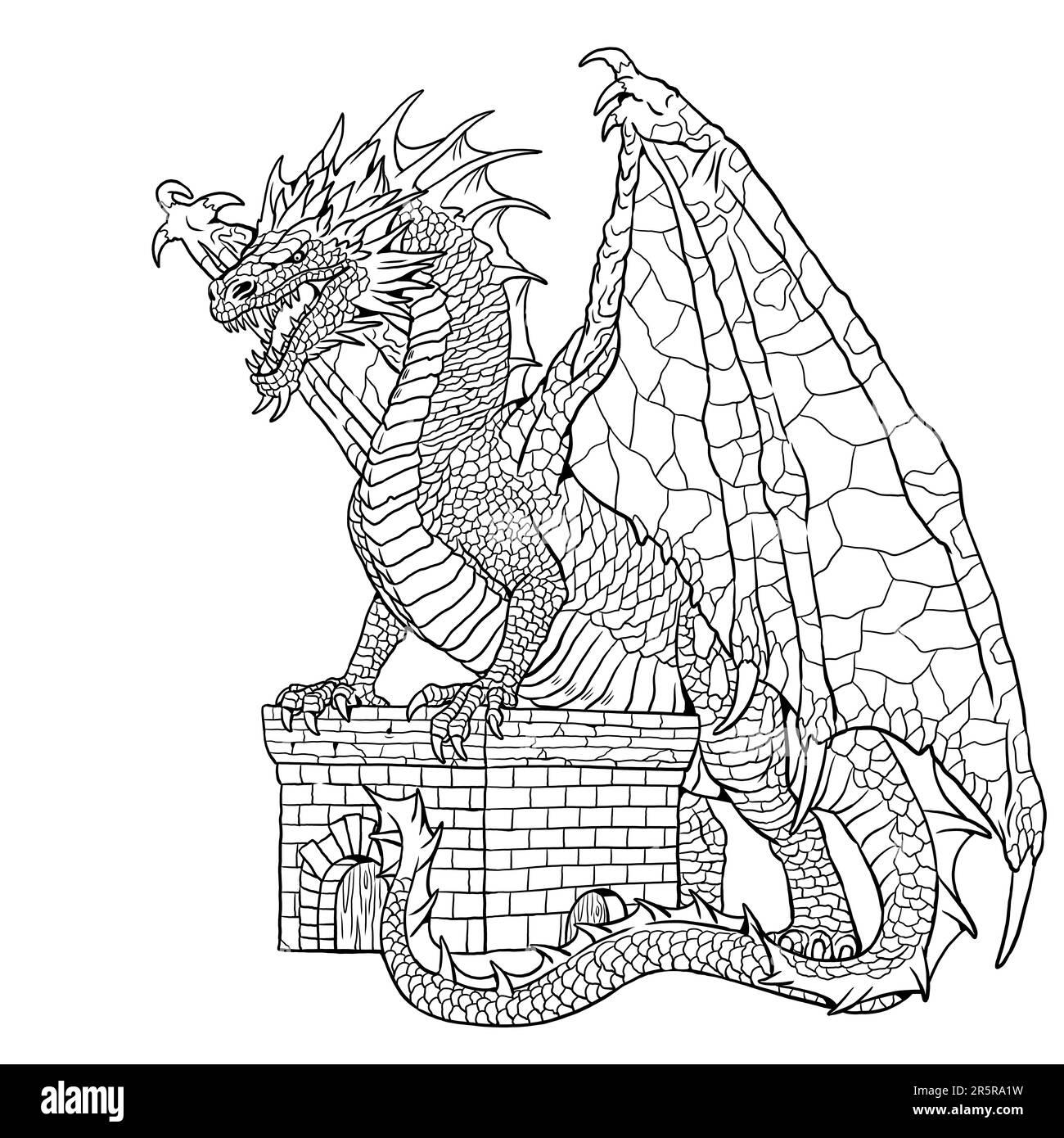 Mythical Coloring Pages Printable
