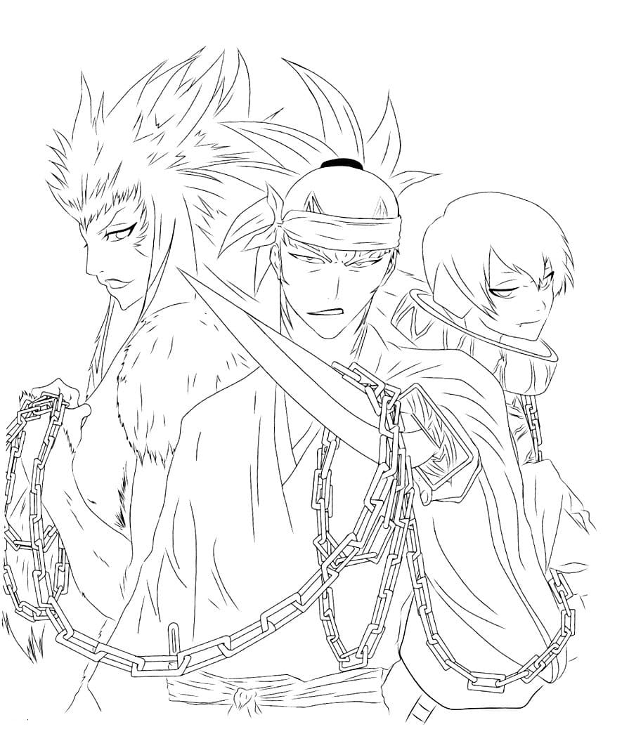 Drawing Of Bleach Coloring Page Download Print Or Color Online For Free
