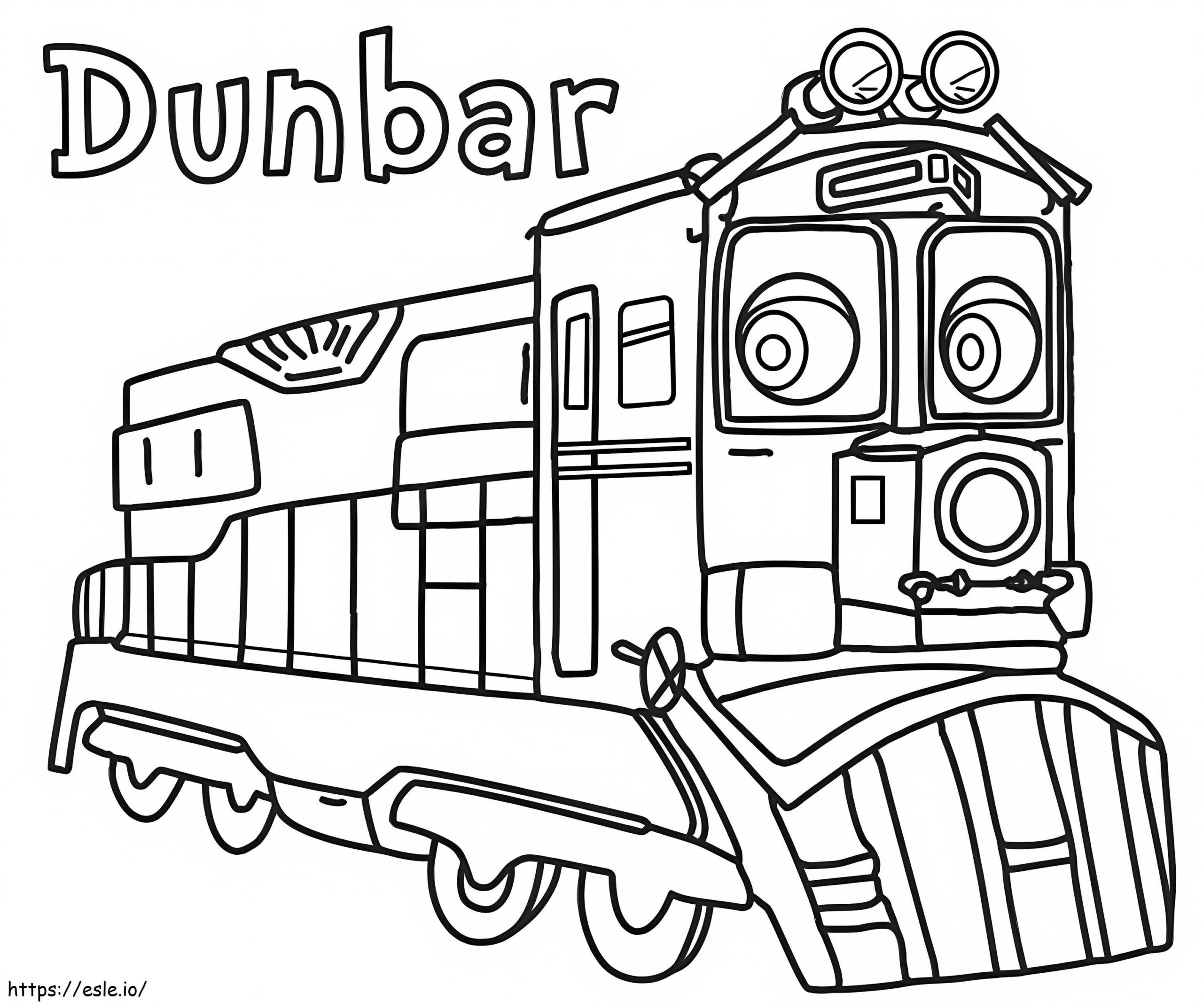 Dunbar From Chuggington Coloring Page