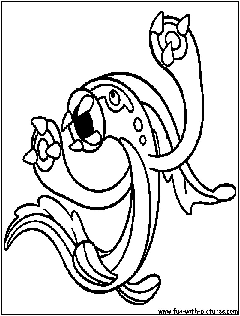 Eelektross Coloring Page
