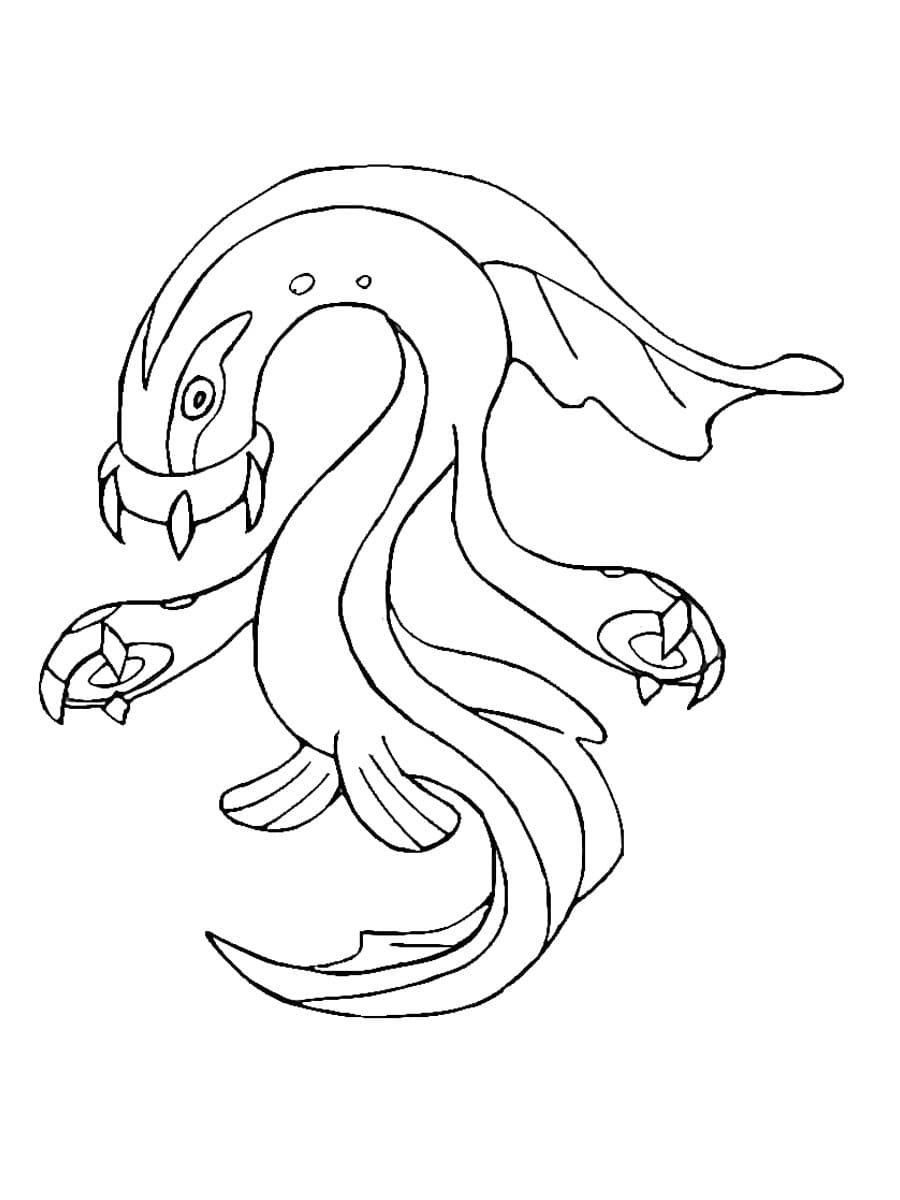 Eelektross Pokemon Coloring Page Download Print Or Color Online For Free