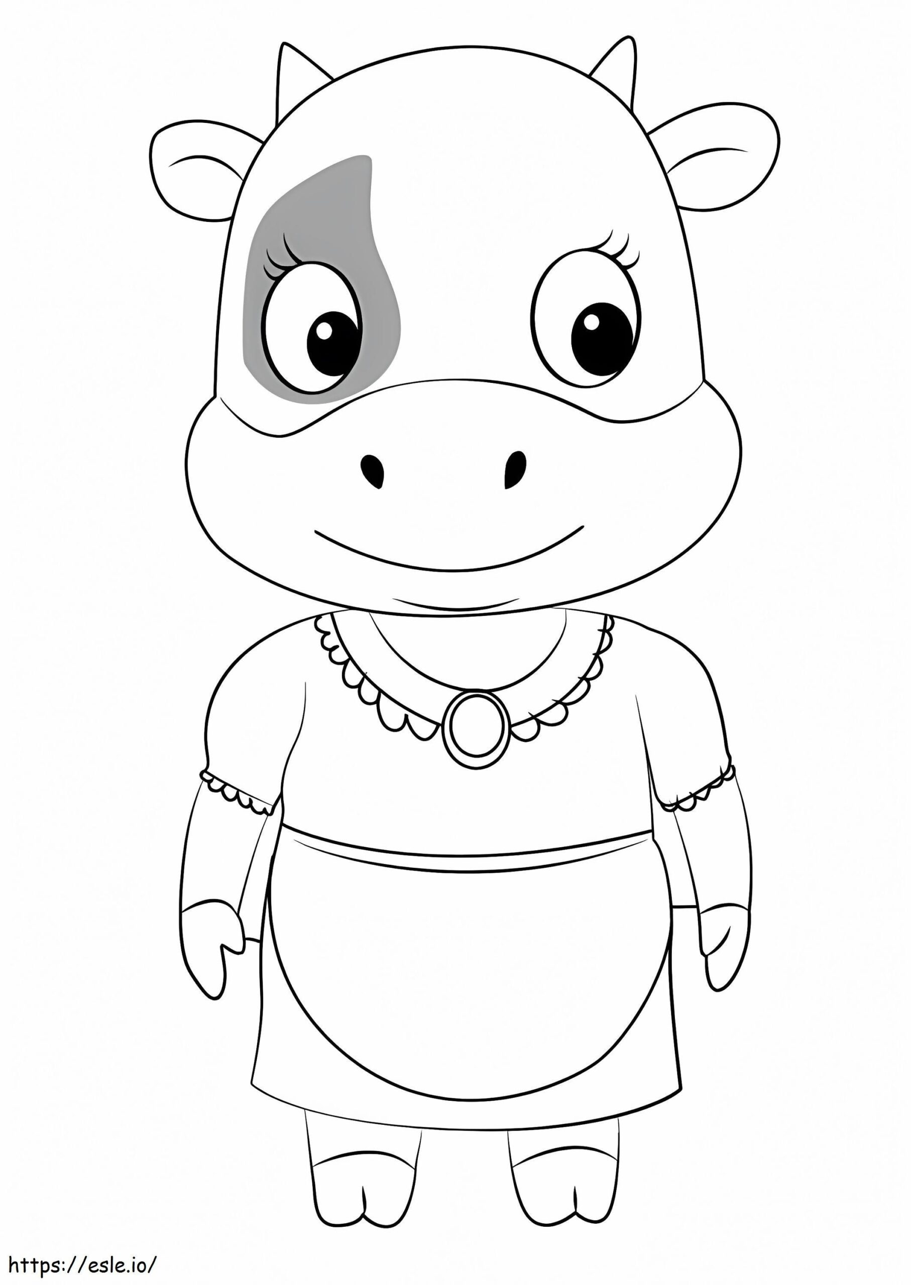 Ella From Sheriff Callie Coloring Page