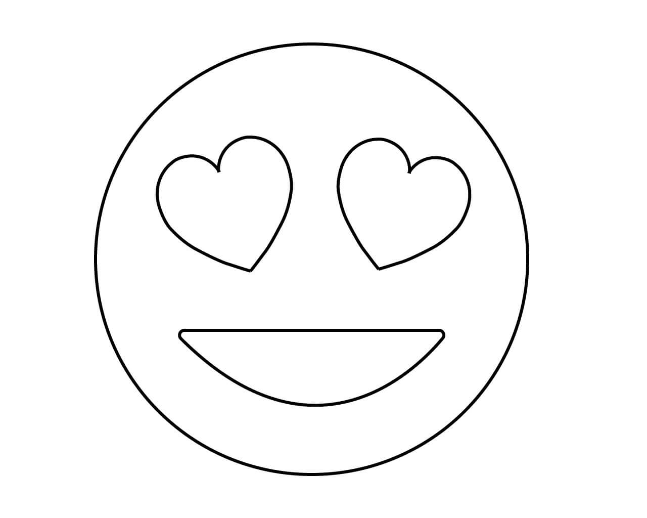 Emoji Coloring Pages Printable Coloring Pages FREE