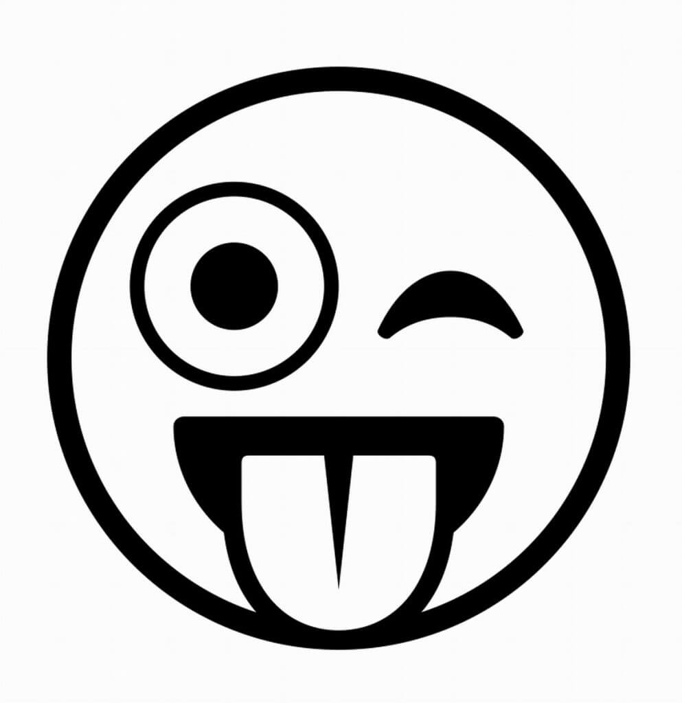 Emoji Coloring Pages Printable Coloring Pages FREE