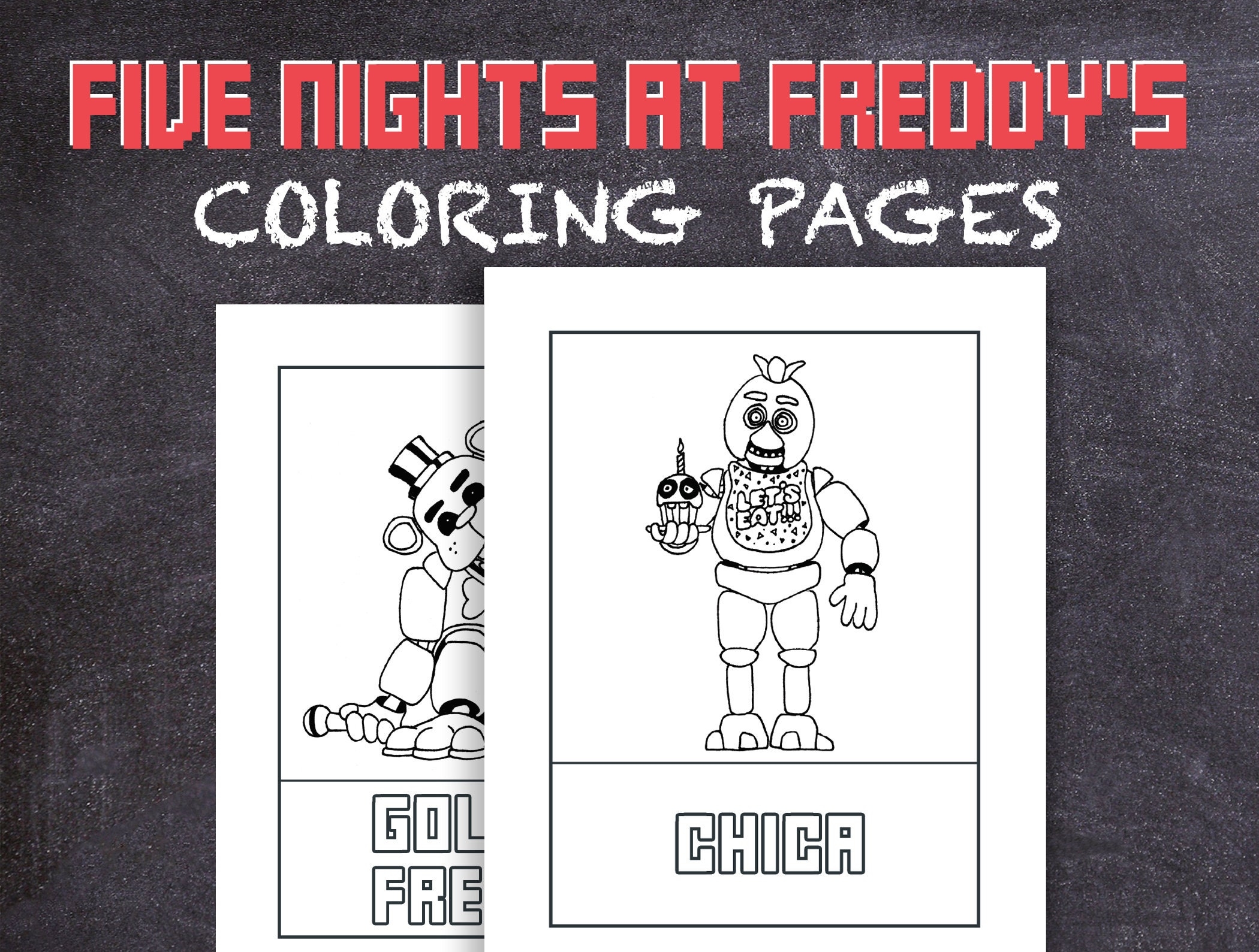 Fnaf Coloring Pages Printable