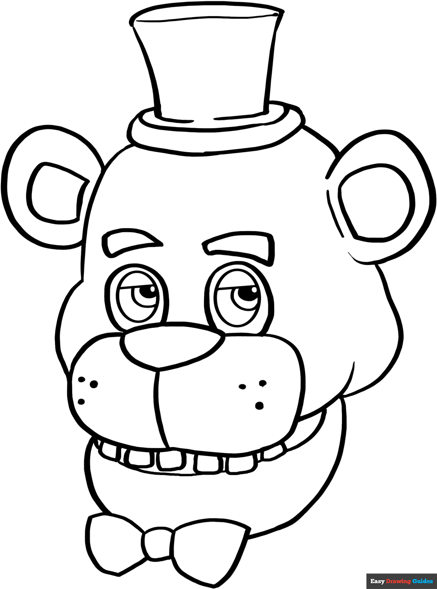 Five Nights At Freddy'S Coloring Page