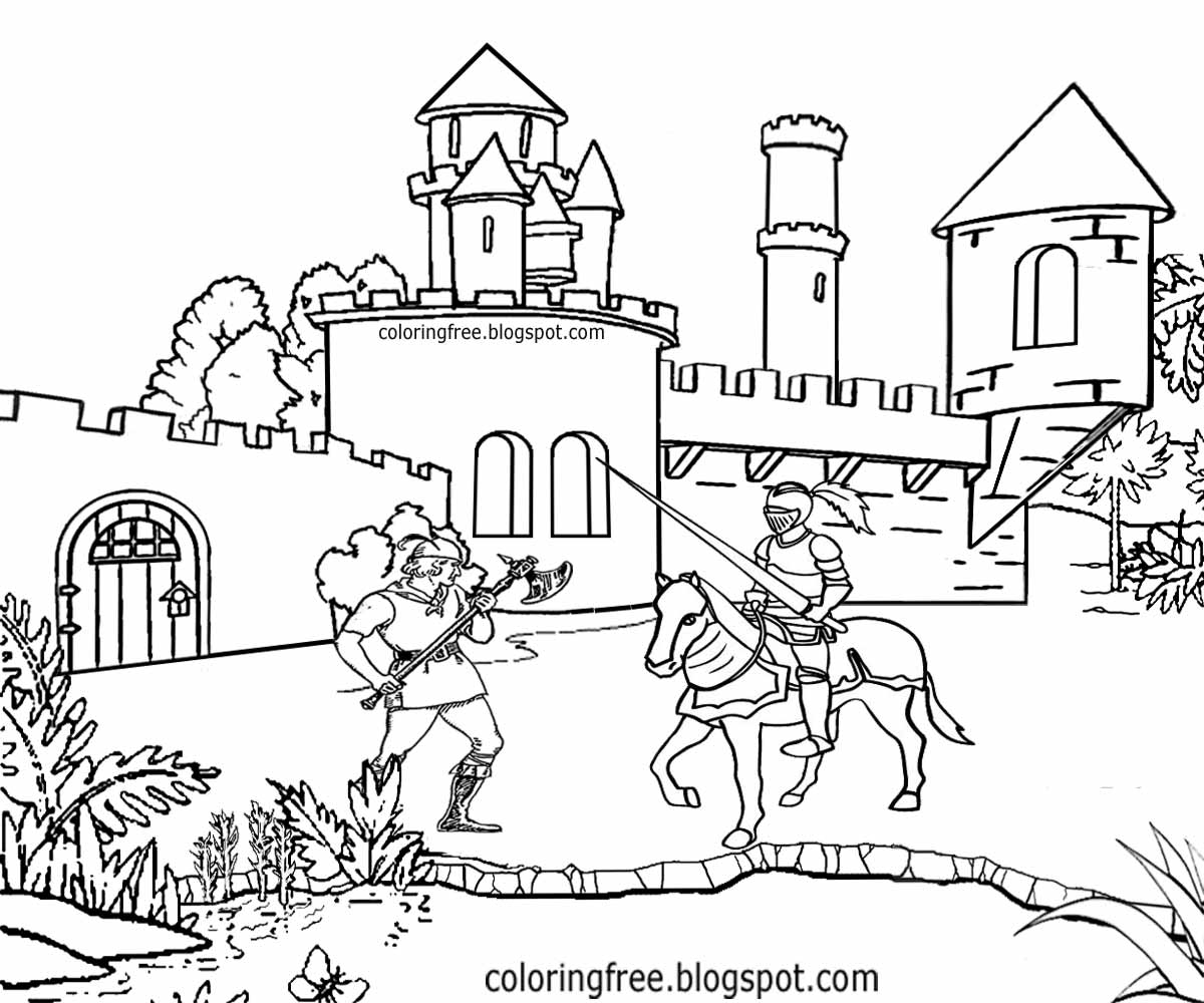 Free Coloring Pages Printable Pictures To Color Kids Drawing Ideas Dark Ages Medieval Coloring Pages For Teenagers Printable
