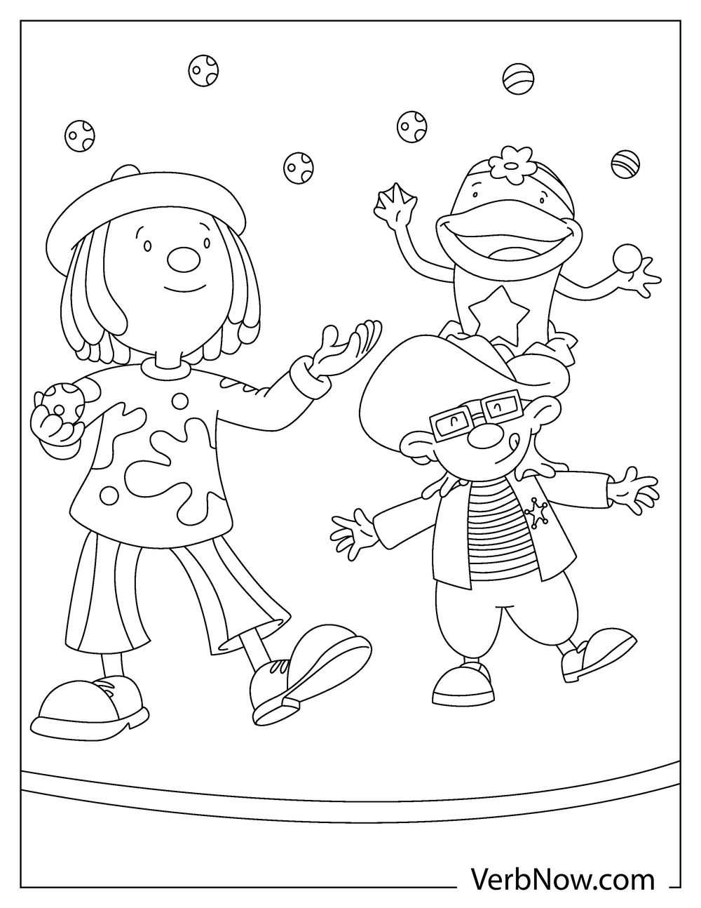 Free JOJO Coloring Pages For Download Printable PDF 