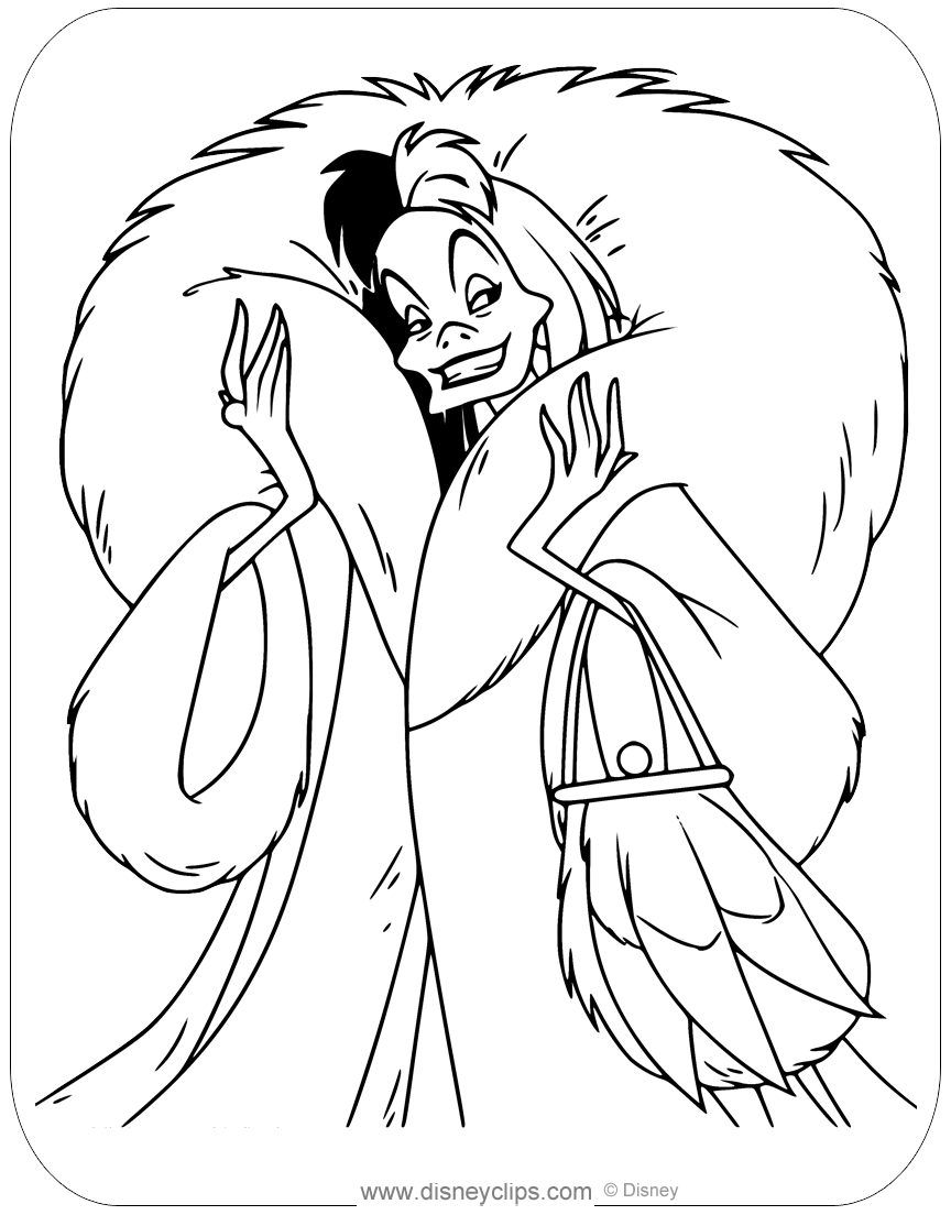 Free Printable 101 Dalmatians Coloring Pages Disneyclips