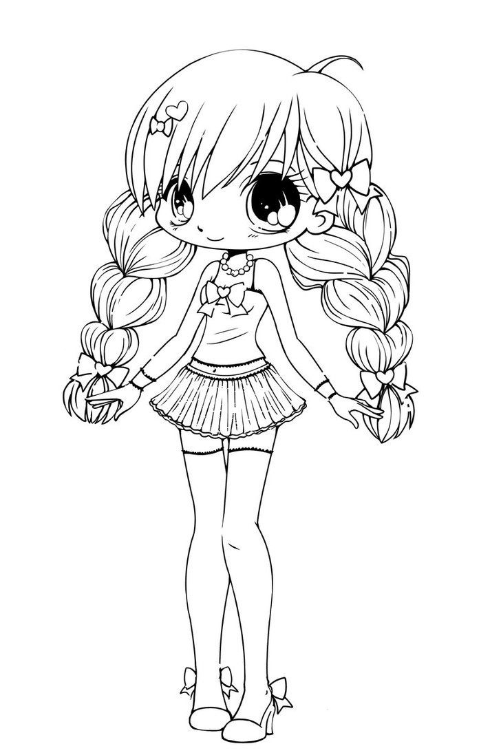 Free Printable Chibi Coloring Pages For Kids Cartoon Coloring Pages Cute Coloring Pages Coloring Pages For Girls