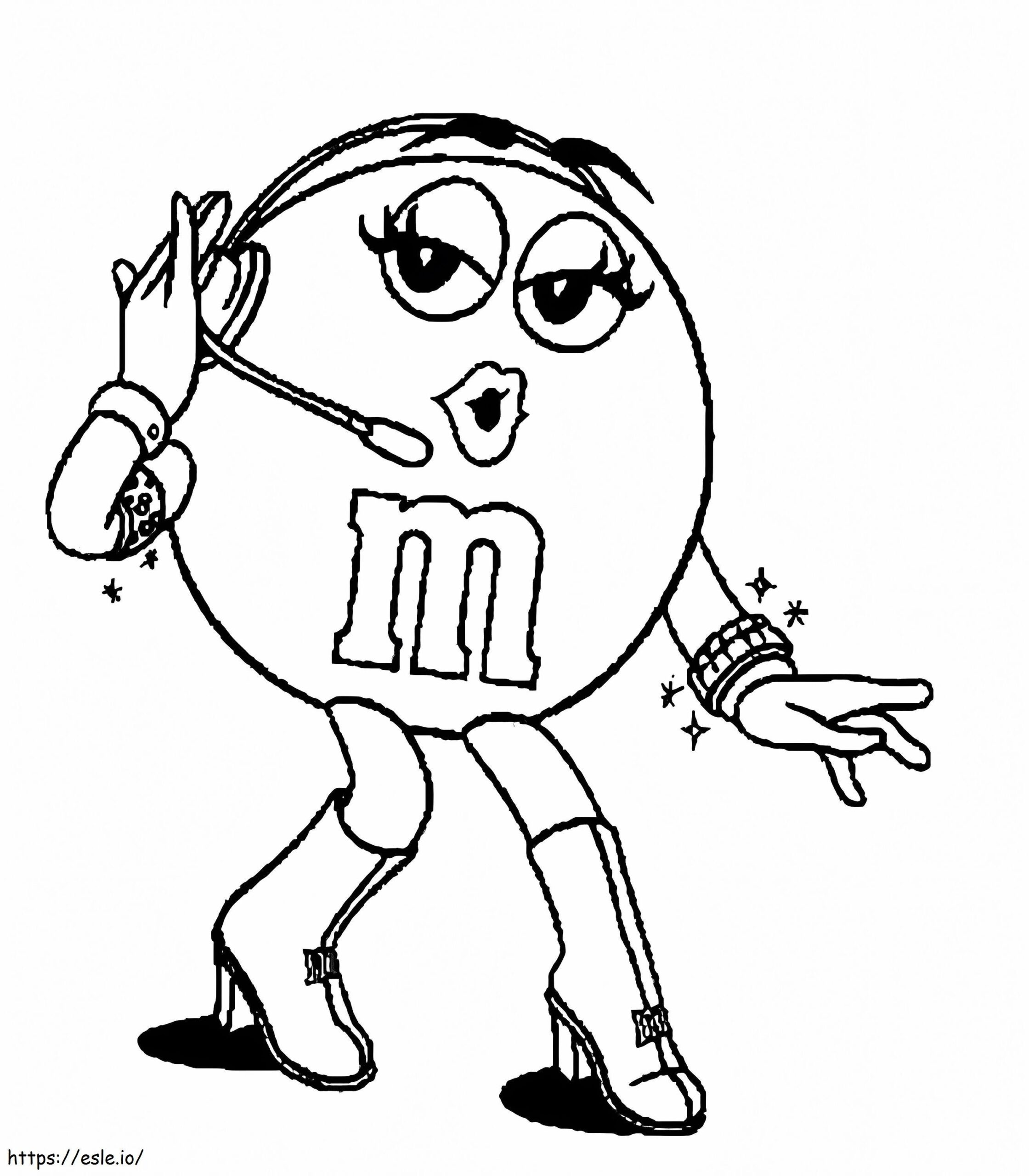 Free Printable Mm Coloring Page