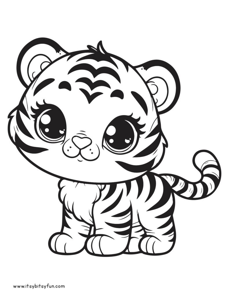 Tiger Coloring Pages Coloring Pages Printable