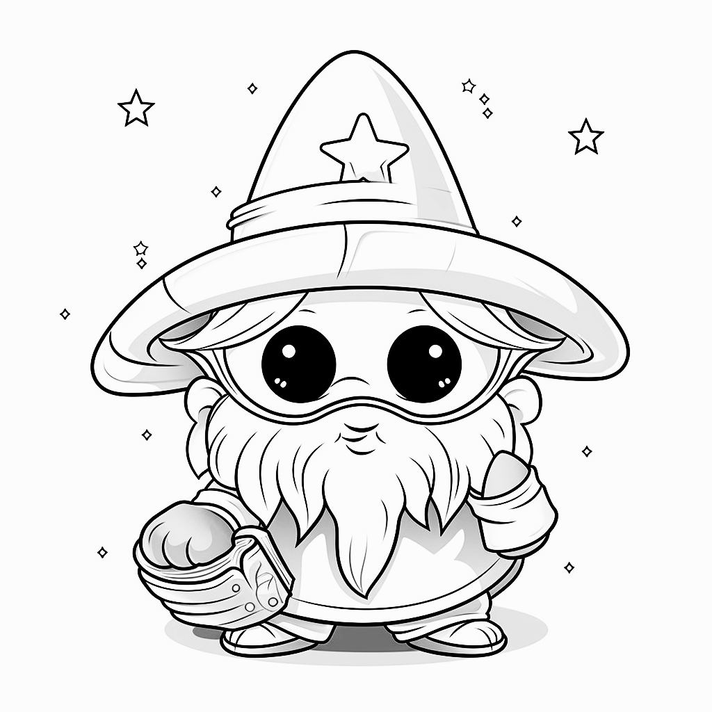 Free Wizard Coloring Pages Coloring Corner