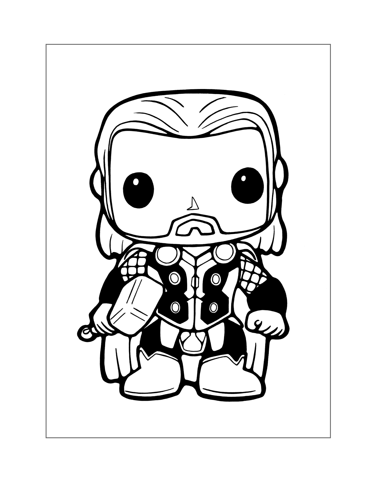 Funko Pop Coloring Pages Printable Coloring Pages FREE