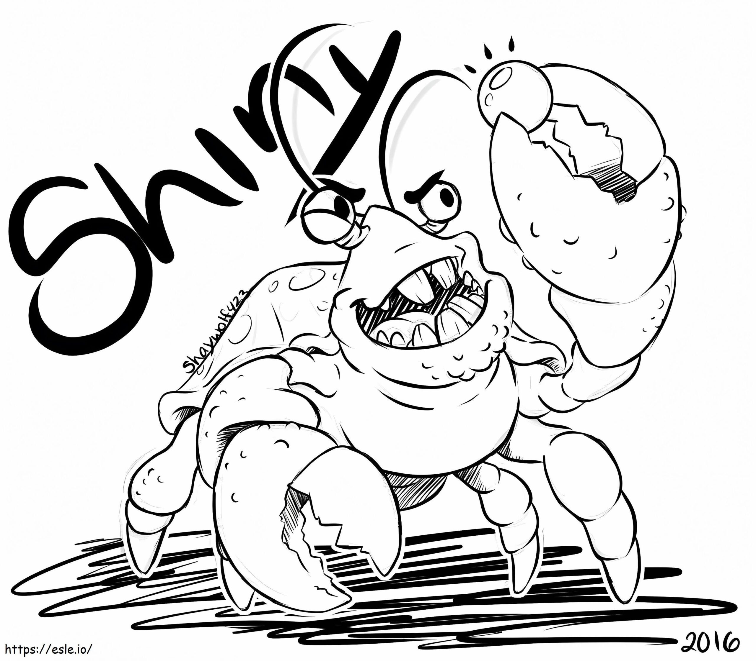 Funny Tamatoa Coloring Page