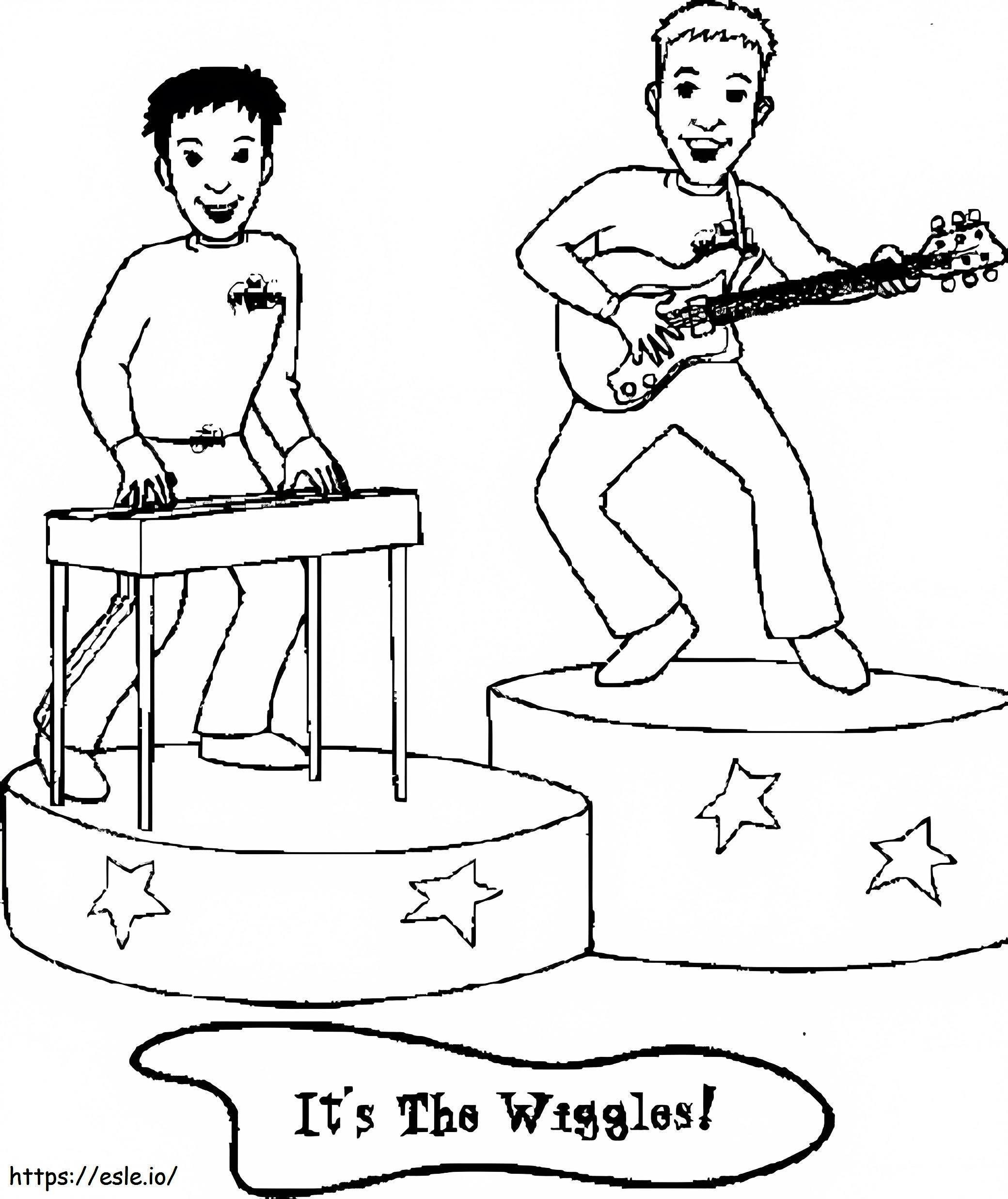 Wiggles Coloring Coloring Pages Printable
