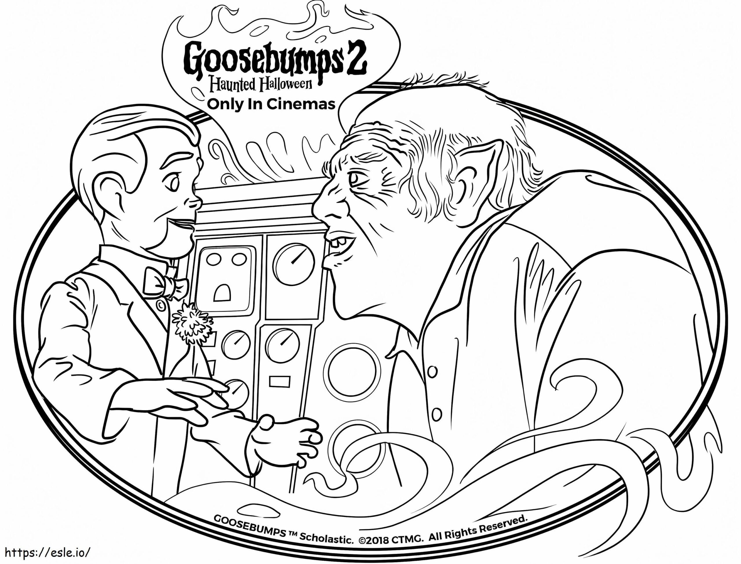 Goosebumps Coloring Pages Printable