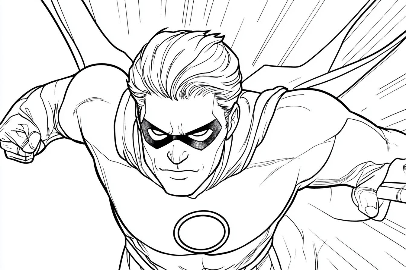 Green Lantern Coloring Coloring Pages Printable