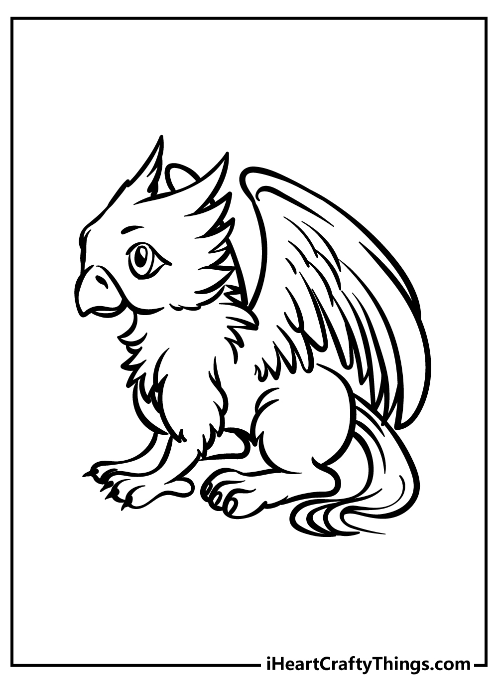 Griffin Coloring Pages 100 Free Printables 